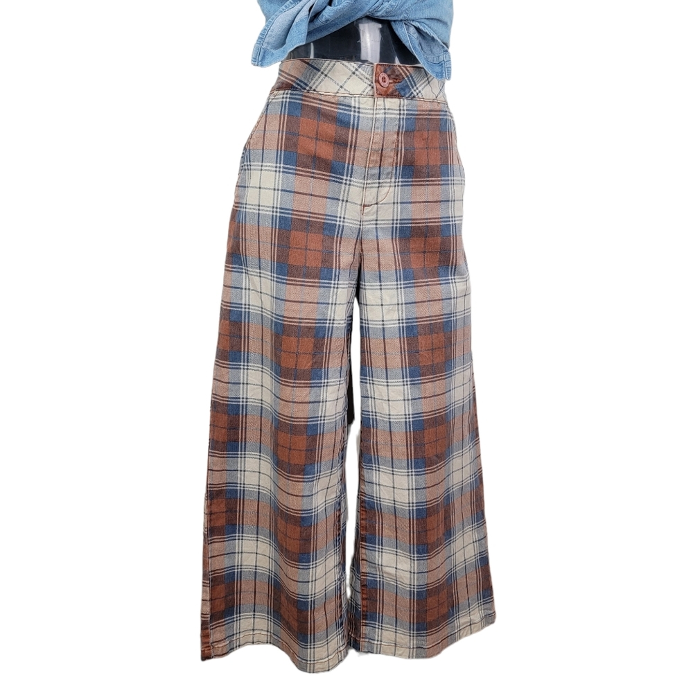 RVCA Niku High Rise Wide Leg Trousers - Picture 2 of 10
